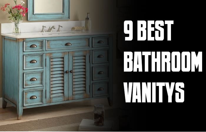 9 Best Rustic Bathroom Vanities, Bathroom Vanity Rustic Farmhouse